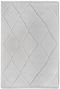 Dywan nowoczesny 3D Elle Collection Gallery Romby kremowy 80 cm x 120 cm