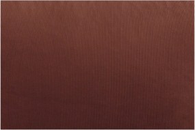 Pomarańczowy sztruksowy worek do siedzenia Lilibet – Bobochic Paris