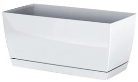 Plastikowa skrzynka Coubi Case z podstawką biały, 39 cm