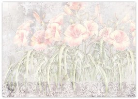 Obraz - Freska lilii (70x50 cm)