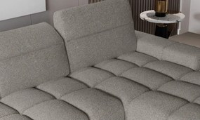 Narożnik GIANO S układ L Prawostronny z elektryczną regulacją siedziska w ktaninie AUSTIN 04 WERSAL