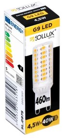 Żarówka LED G9 3000K 3W 316lm SOLLUX  LIGHTING
