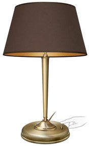 Minimalistyczna złota lampa na komodę YA-B2m-P