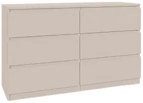 Komoda BASIC 6 szuflad – Kaszmir | 120x75x40 cm