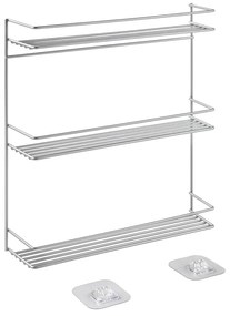 Ścienna trzypoziomowa półka na przyprawy - Metaltex