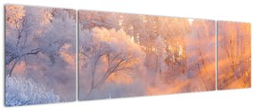 Obraz - Mroźny świt (170x50 cm)