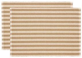 Tekstylne maty stołowe zestaw 2 szt. 33x48 cm Statement Stripe – Södahl