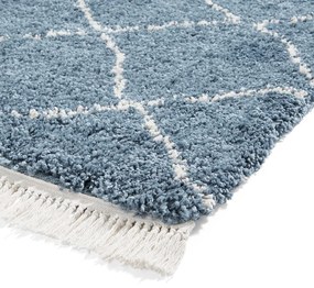 Niebieski dywan 120x170 cm Boho – Think Rugs