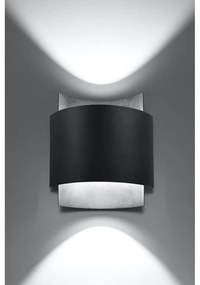 Czarny kinkiet Nice Lamps Forgmi
