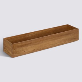 Podłużny drewniany organizer TIDY SMART, 8 x 38 x 7 cm