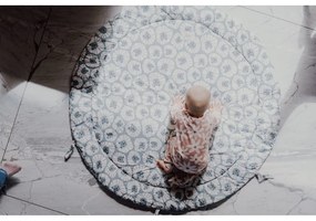Niebieska mata do zabawy dla dzieci Denim Lions – Malomi Kids