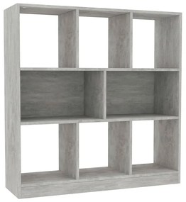 Minimalistyczny regał na książki beton - Nero 4X