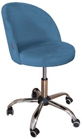 Fotel obrotowy TRIX MG33 niebieski