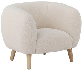 Biały fotel dziecięcy Cade – Bloomingville Mini