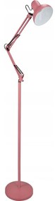 Lampa stojąca 1xE27/40W/230V różowa