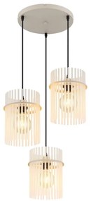 Globo 15698-3HRB - Żyrandol na przewodzie GORLEY 3xE27/60W/230V