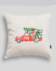 Poszewka na poduszkę Christmas Car 43x43 cm