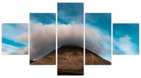 Obraz - Chmura nad szczytem (125x70 cm)