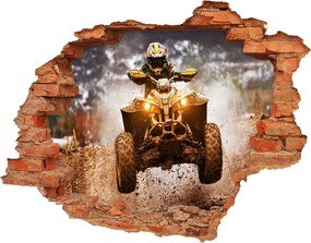 Foto zdjęcie dziura na ścianę Quad