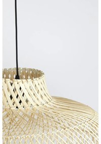 Lampa wisząca z rattanowym kloszem ø 60 cm Charita – Light &amp; Living