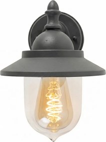 Inteligentna lampa ścienna zewnętrzna ciemnoszara z WiFi ST64 - Oxford