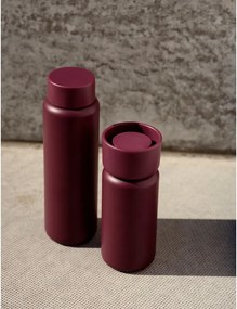 Bordowy kubek termiczny ze stali nierdzewnej 650 ml Singles – Zone
