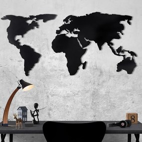 Mapa ścienna 120x60 cm Silhouette – Bystag