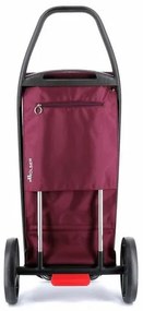 Rolser Torba na kółkach Com MF 8 Black Tube,bordowa