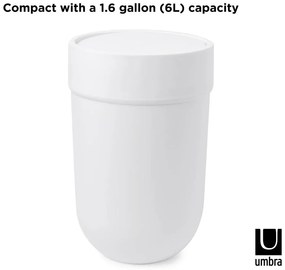 Plastikowy kosz na śmieci 6 l Touch – Umbra