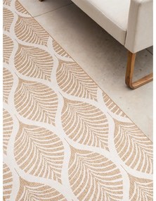 Chodnik odpowiedni na zewnątrz w beżowo-śmietankowym kolorze 80x250 cm Duet Liora – NORTHRUGS
