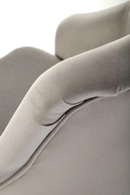 Krzesło tapicerowane grafit/grafit welurowe TOLEDO 2