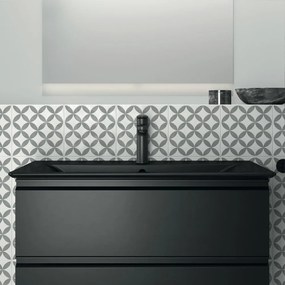 Ceramiczna umywalka w kolorze matowej czerni 84x46 cm Silk Black – Ideal Standard