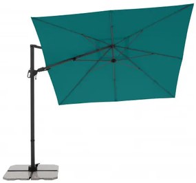 DERBY DX 280 x 280 cm - parasol ogrodowy z boczną nogą : Substancja Desen - 848