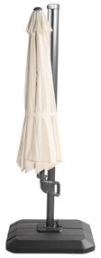 Beżowy parasol Hartman Deluxe, ø 350 cm