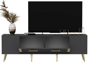 Stolik pod telewizor Detas Anthracite