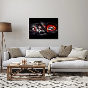 Obraz na szkle abstrakcji (70x50 cm)