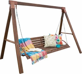 Ogrodowa huśtawka drewniana L1-N64