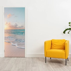 Fototapeta na drzwi - Wymarzona plaża (95x205cm)