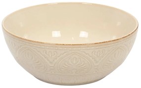 Ceramiczna miska ze żłobionym wzorem, 1900 ml