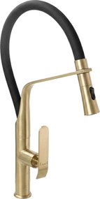 Bateria kuchenna Rea Castor Złota Szczotkowana