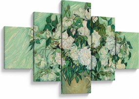Obraz - Vincent van Gogh, Roses, reprodukcje (125x70 cm)