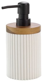 Biały dozownik do mydła z żywicy polimerowej 350 ml Niagara – douceur d'intérieur