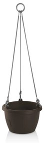 Gardenico Doniczka samonawadniająca do zawieszenia Marina brązowy, śr. 30 cm, śred. 30 cm