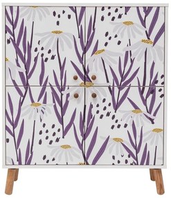 Biała szafka 95x111 cm Multilux – Kalune Design