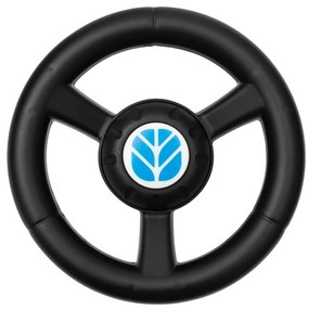 Baby Mix Odpychacz dla dzieci traktor z przyczepką i narzędziami New Holland, niebieski