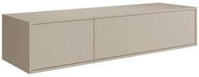 Szafka łazienkowa wisząca  - Kolor beżowy - L150 cm - ISAURE II