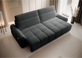 Sofa MATEO z funkcją RELAX i elektryczną regulacji siedziska tkanina PERFECT HARMONY 90 WERSAL