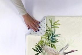 Dywanik łazienkowy antypoślizgowy Dywanik łazienkowy antypoślizgowy Żuraw Ptak