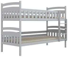 Łóżko piętrowe JULITA 160x80 białe drewniane KOCOT KIDS