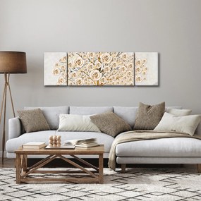 Obraz drzewa kwiatowego (170x50 cm)